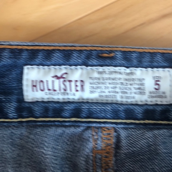 Distressed Hollister denim skirt - Picture 4 of 4